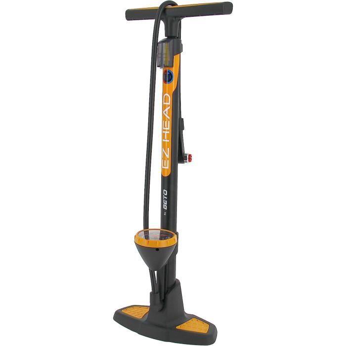 Pompe à Pied BETO EZ Head – Double Valve, 160 Psi, Manomètre 88 Mm, Corps Acier, Robuste Et Précise !