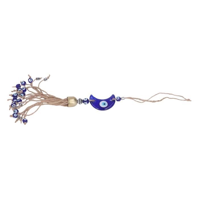 Œil D'Allah 10 Cm En Verre Bleu – L'Amulette Porte-Bonheur Qui Protège Votre Foyer !