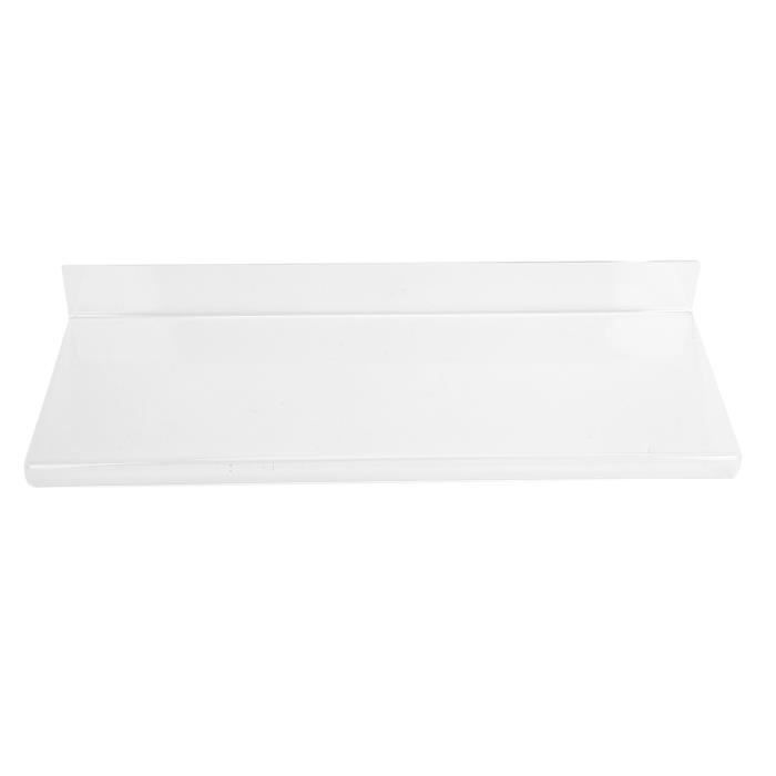 Support De Clavier Acrylique Transparent - Inclinable, Ergonomique Pour Bureau, 43x15cm