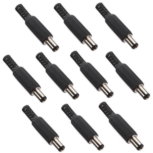 10x 2 1x5 5mm Dc Fiche Alimentation Jack Male Connecteur Adaptateur Pour Camera Achat Vente Connecteur Secteur 10x 2 1x5 5mm Dc Fiche Cdiscount