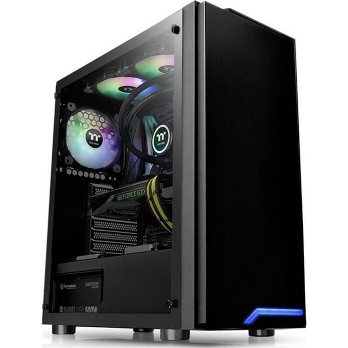 Thermaltake H100 TG Tour ATX panneau latéral fenêtré verre trempé pas d'alimentation PS2 USBAudio - vue 8