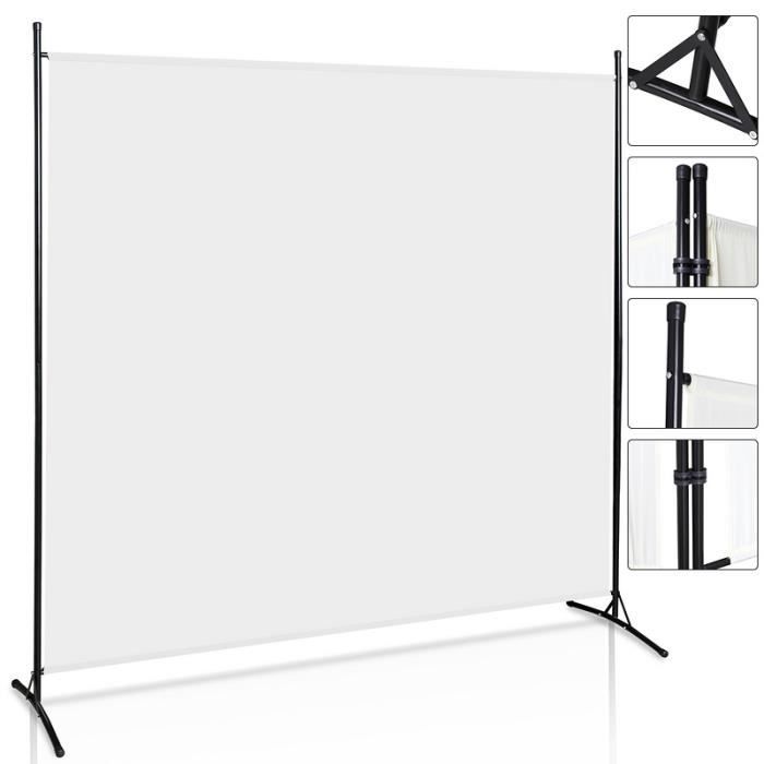 Cloison De Bureau Portable SAFIGLE - Paravent De Confidentialité, 43x35x33 Cm, Blanc, Pour Examens, Salles De Classe