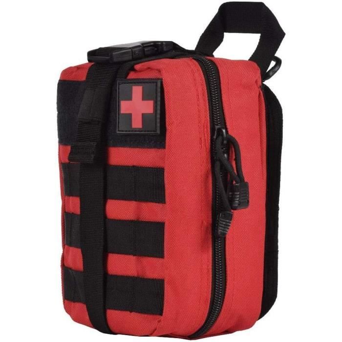 Trousse De Premiers Secours,108 PCS Mini Kits De Survie Petite Trousse De Survie D'urgence Sac