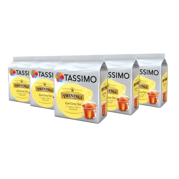 TASSIMO TWININGS Earl Grey 16 T-discs 40g - Cdiscount Au quotidien
