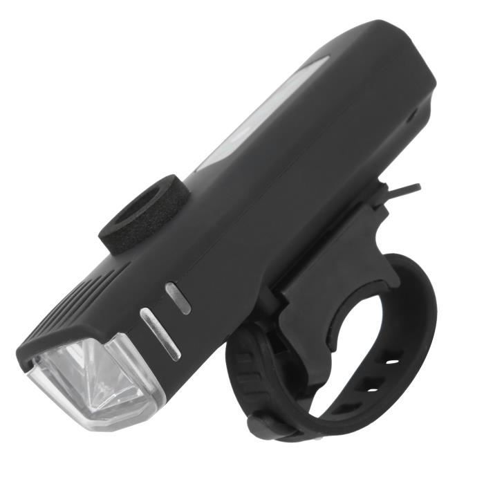 Kit Phares Vélo Avant/arrière Rechargeable USB 50 Lumens – Polyvalent étanche