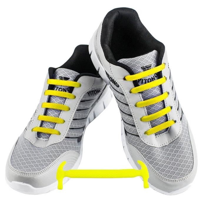 chaussures lacets elastiques