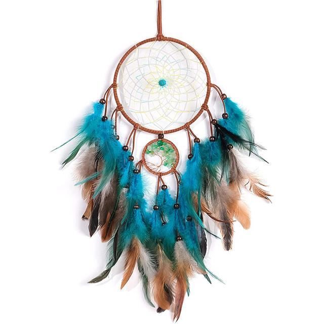 SZLIFE Lot De 10 Cercles Acrylique Transparent Pour Carillon éolien DIY, Décoration Jardin Ou Intérieur – Diamètre 8 Cm
