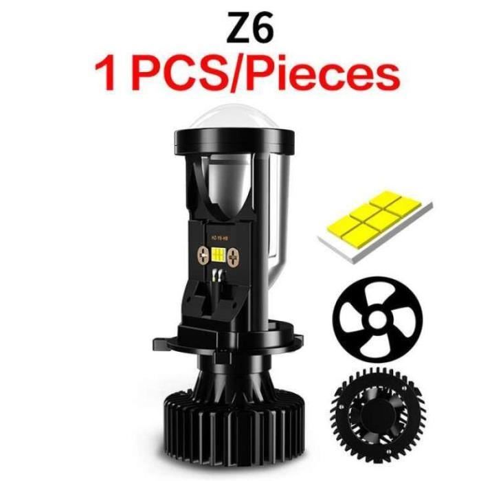 AILEO – Ampoule De Phare LED H7 Pour Voiture, 50000lm, H9 H8 9005 HB3 9006 HB4 H4 H11 3000K 6500K, Super Brillante, Sans Ventilateur, Plug & Play