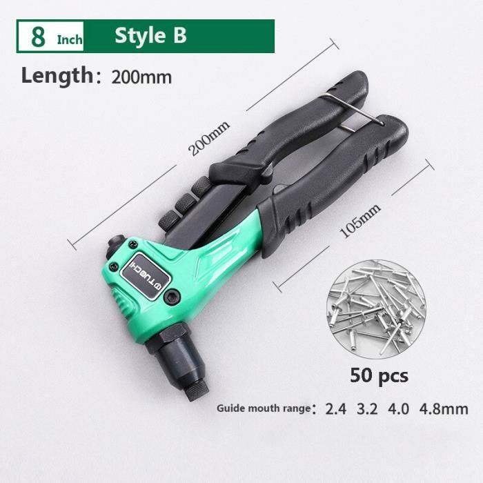 Marteaux Riveteurs à Tête Carrée Type Ciseau - Pour Rivetage, Bijouterie Et Bricolage