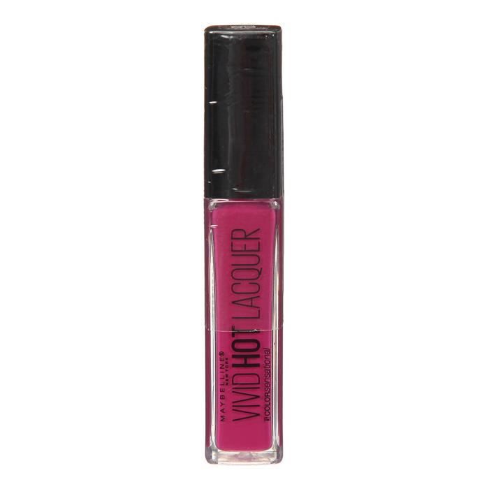 MAYBELLINE Rouge à Lèvres Color Sensationnal Vivid Hot Lacquer 68 Sassy Fuschia Nu