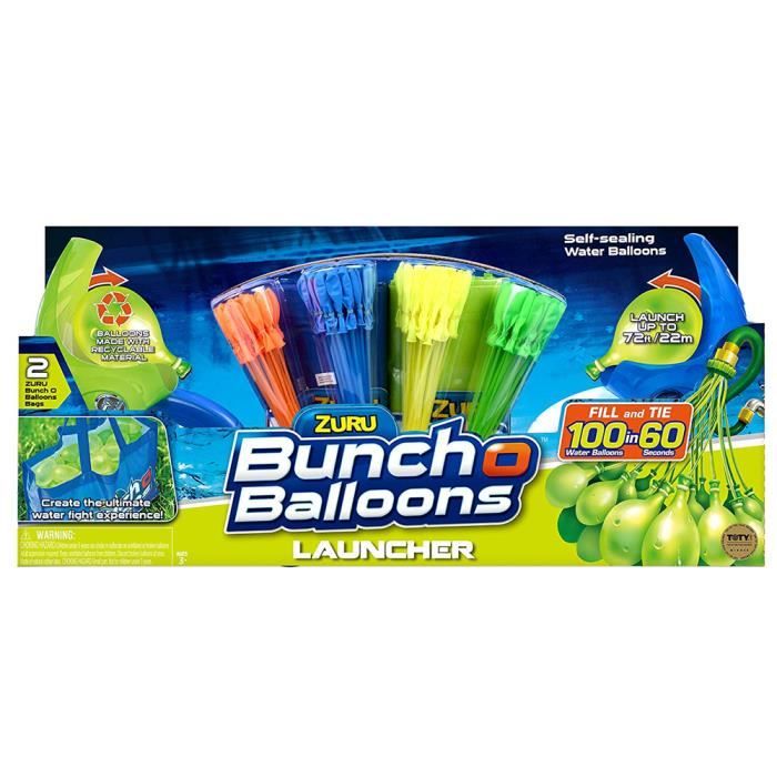 BALLONS D'EAU ZURU Bunch-O-Balloons Lanceur 2 Joueurs 6 Unités EUR 222