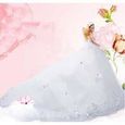 CONFO Robe de mariée bricolage poupée  paillettes fille princesse cadeau d'anniversaire 3D véritable oeil jupe surdimensionnée-1