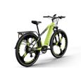 VTT électrique homme, 29" vélo électrique montagne adulte, electric mountain bike, moteur 55Nm, frein disque hydraulique, M520 Vert-1