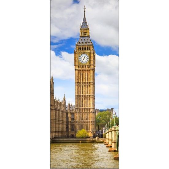 Londres Papier Peint Porte Autocollant Murales Adhésif Amovible Pont en Bois Art de Porte Décoration Maison 77 x 200cm Art autocollant de porte 3D Big Ben Londres Papier Peint Porte Autocollant Murales Adhésif Amovible Pont en Bois Art de Porte Décoration Maison 77 x 200cm Art autocollant de porte 3D Big Ben