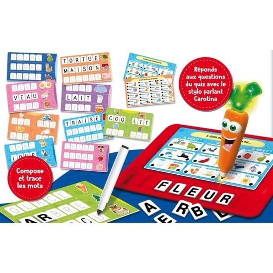 CAROTINA STYLO PARLANT ABC & premiers mots - N/A - 12.99 CAROTINA STYLO PARLANT ABC & premiers mots - N/A - 12.99
