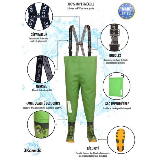 Cintre Pour Cuissardes Et Bottes 3Kamido - Séchage Et Rangement Waders Bottes Pêche Moto