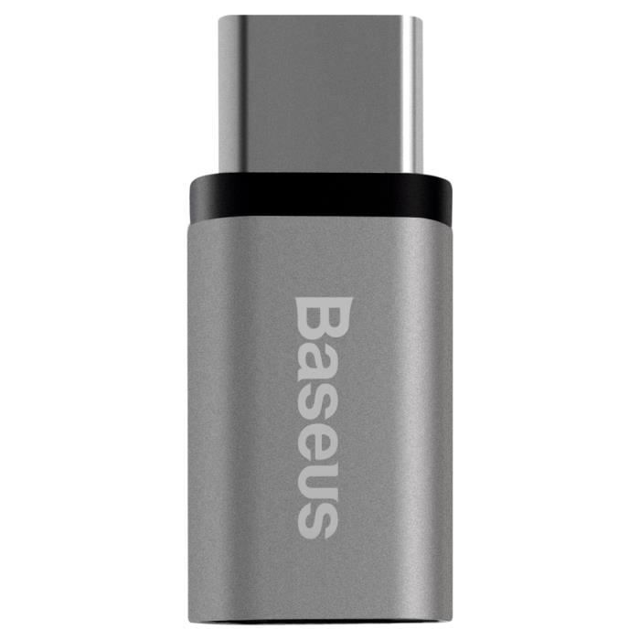 Baseus – adaptateur USB 3.1 OTG Type C vers USB femelle