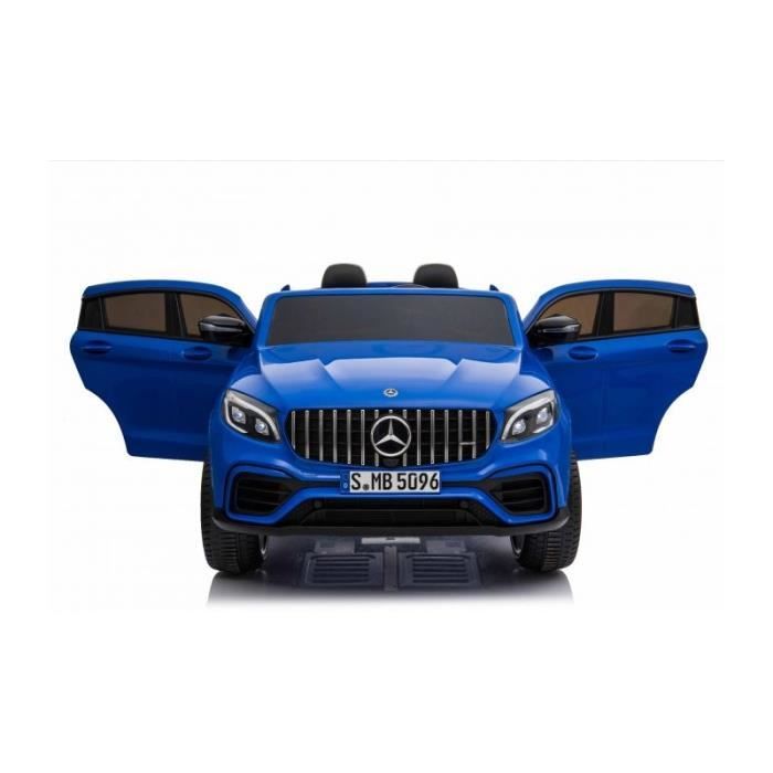 Gros grand 4x4 voiture électrique enfant GLC mercedes 2x12 volts bleu -  Cdiscount Jeux - Jouets