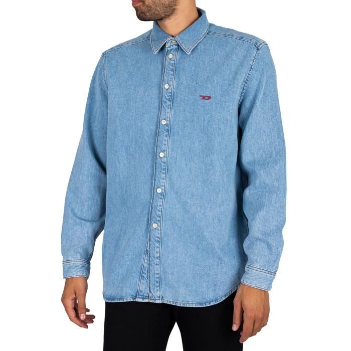 Chemise jean online diesel homme
