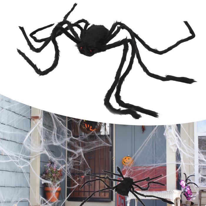 Mineup Araignée En Peluche Poupée 20 Cm – Simulation Réaliste D’Araignée Pour Halloween, Jouet Ultra Doux Et Câlin, Décoration Effrayante Et Cadeau Original Pour Enfants Et Adultes