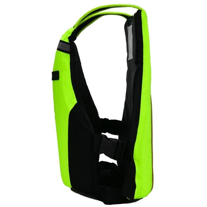 Veste de flottaison gilet de natation pour adultes/enfants, flottabilité portable hommes femmes aide gilet de plongée gonflable pour sports nautiques