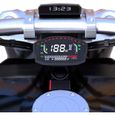 Compteur de Vitesse NuméRique Universel pour Moto LED LCD TFT 6 Vitesses OdomèTre pour Ducati 1,2,4 Cylindre-2