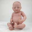 Mini 10 pouces doux entièrement corps Silicone Reborn poupées nouveau-nés couchage Bebe Reborn Realista poupée pour jouet de bain ca-2