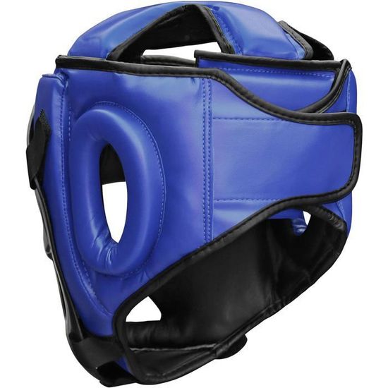 Casque De Boxe Farabi Sports - Protection Visage Ouvert, Réglable, Pour MMA, Muay Thai Et Arts Martiaux