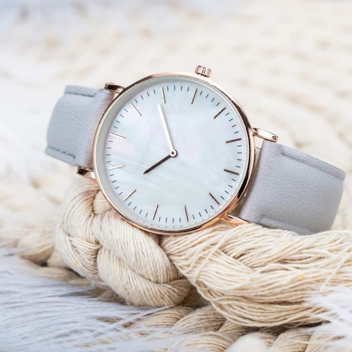 Montre cheap femme minimaliste