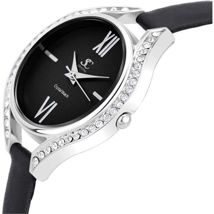 Montre Femme LEIA Cadran Argenté Bracelet Acier Argenté 042J721 | Pierre Lannier