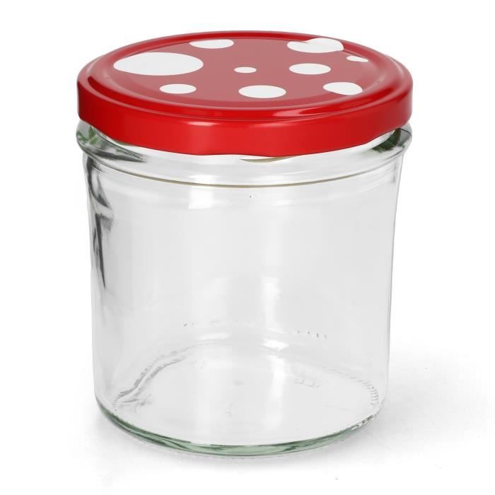 50 Couvercles TO82 MamboCat - Pour Bocaux 230ml, 350ml, 435ml