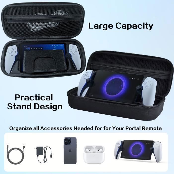 INF Étui de protection pour console de jeu portable ASUS ROG Ally X Le noir - Informatique