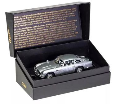 Aston Martin DB5 Cabriolet SMTS – Miniature Métal échelle 1/43, Série épuisée