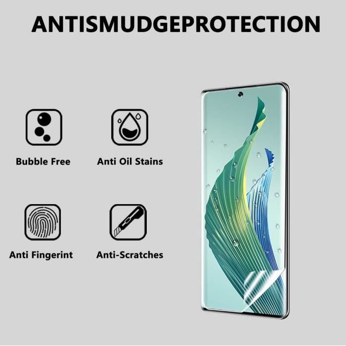 Verre Trempé Pour Honor Magic 5 Pro 2 2 Pièces Plein Écran Film