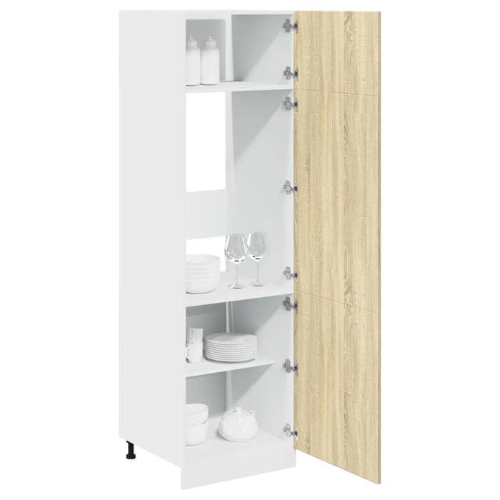 Armoire avec compartiments et tiges Crème 150x45x176 cm Tissu