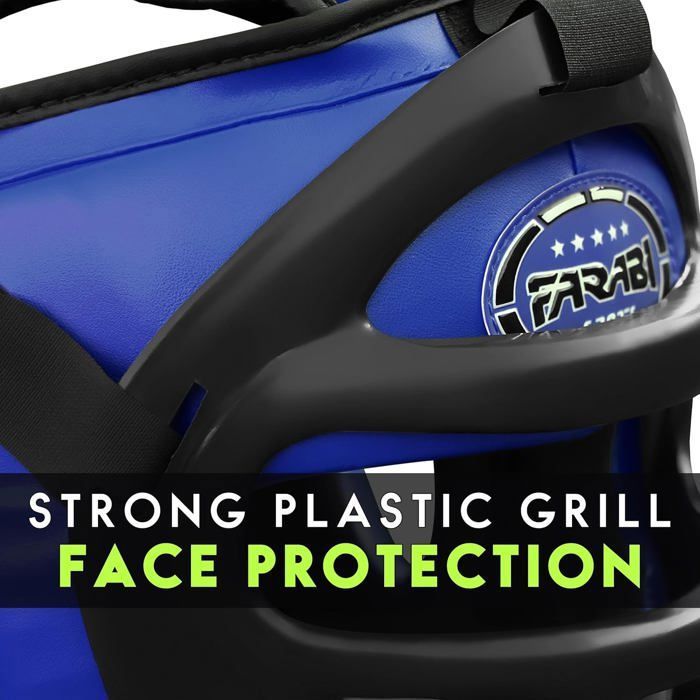 Casque De Boxe/sparring Pour Enfants - Protection Visage, Ajustable, Pour Taekwondo, MMA, Kickboxing