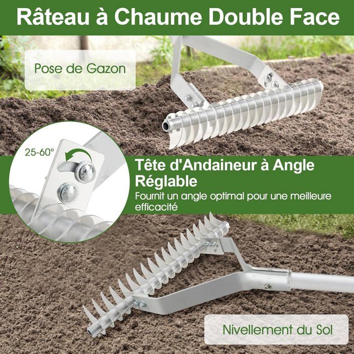 Support De Râteau Métallique Pour Escalier – Angle Fixe, 3 Cm De Hauteur, Noir Et Moderne