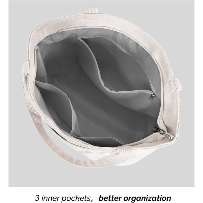 Sac Fourre-tout Pour Femme Avec Boucle Magnétique Et Poche