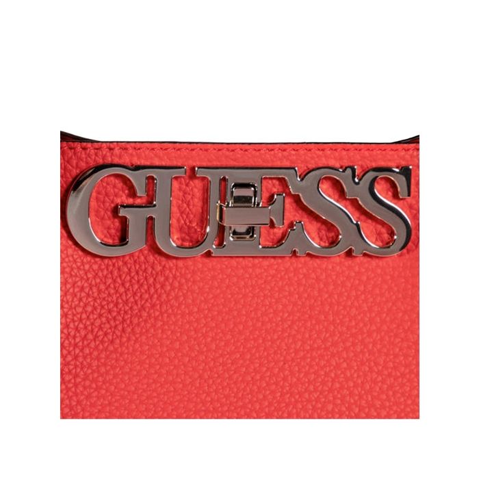 GUESS Uptown Chic Barcelona Tote Scarlet 102857 Rouge Cdiscount Bagagerie Maroquinerie