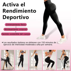 Legging Anti-Cellulite Femme Snrtevu Luveon - Taille Haute Sans Coutures Pour Yoga Et Fitness