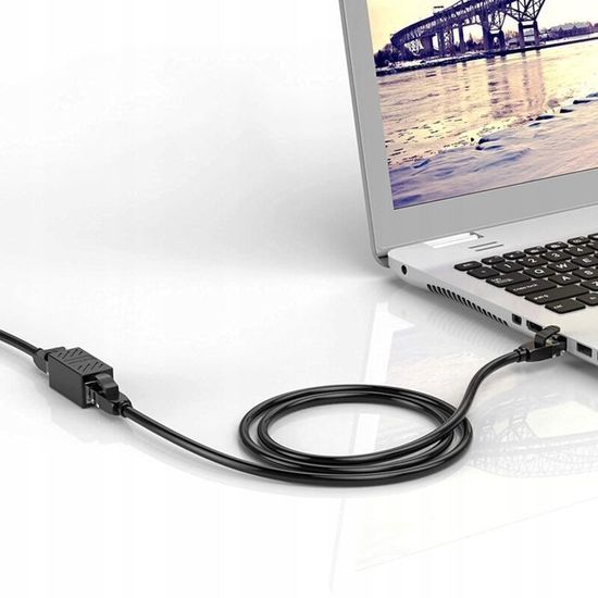  Coupleur Ethernet RJ45 Cat6 Femelle-Femelle – Adaptateur Inline Pour Câbles Réseau, Compatible Cat5e/Cat6/Cat7, Connexion Rapide Et Fiable