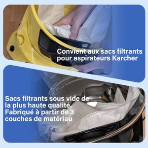 Sac aspirateur Karcher VC2 Cdiscount