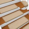 🐰190615pcs-ensemble Tapis d'Escalier Antidérapant Auto-adhésif Tapis Marches d'EscalierTapis de Passage Escalier Design Moderne 65x-0