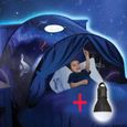 Dream Tents Tente de Jeu Lit Enfant Garçon Fille Ciels Tente pliable avec Tente de Rêve Moustiquaires,GD11545-0