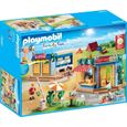 Playmobil - Family Fun - Grand camping - Avec bloc sanitaire et réception-0