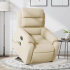 vidaXL Fauteuil Inclinable de Massage Électrique, Chaise de Relaxation avec Dossier, Siège avec Accoudoirs, Fauteuil TV de 3205025