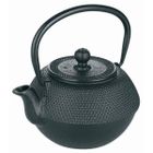 Théière IBILI - 1,2 L - Fonte émaillée - Filtre inox - Noir