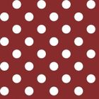 D-C-TABLE - Nappe ovale manhattan venita rouge 150x250cm