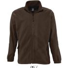 SOL'S Veste Polaire - North - Chocolat Foncé - 100% Polyester - Coupe Ajustée - Multisports