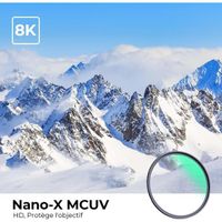 K&F Concept Filtre UV 95mm Nano-X MRC Super Mince Multi-Couches avec Revêtement Vert Haute-Transmittance pour Appareil Photo Obje